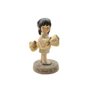 Retired "I'm Sweet On You" Kim Anderson Porcelain Doll and Treat Figurine #11360